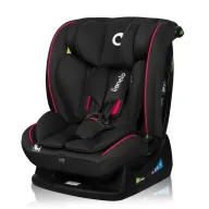 Black Friday - Reduceri Scaun auto, Lionelo, Aart i-Size, Cu spatar inclinabil in 4 pozitii, Cu tetiera reglabila in 13 pozitii, 0-36 Kg, 40-150 cm, Cu centura siguranta in 3 puncte, Conform cu ECE R129/03, Negru/Rosu Promotie