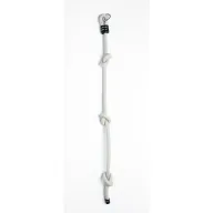 Sfoara de catarat, Dice, Pentru spatiul de joaca, Cu noduri, Pana la 260 cm, Din sfoara impletita de 26 mm, 3 ani+, Beige