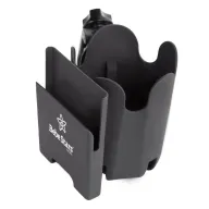 Black Friday - Reduceri Suport pentru carucior, Bebe Stars, Universal, Pentru biberon/pahar si carcasa smartphone, Rotire 360 grade, Din materiale ecologice, Black Promotie