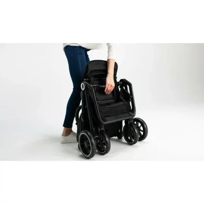 Carucior sport, Lionelo, Cloe, Cu accesorii, Cadru din aluminiu, Pana la 22 kg, Usor, Pliere compacta pentru avion, cu o singura mana, Ideal pentru toate tipurile de suprafete, 6 luni+, Maro