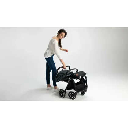 Carucior sport, Lionelo, Cloe, Cu accesorii, Cadru din aluminiu, Pana la 22 kg, Usor, Pliere compacta pentru avion, cu o singura mana, Ideal pentru toate tipurile de suprafete, 6 luni+, Maro