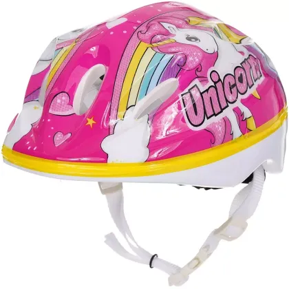 Casca de protectie, Dino Bikes, Unicorn, Marime 52-56 cm, 3 ani+, Multicolor