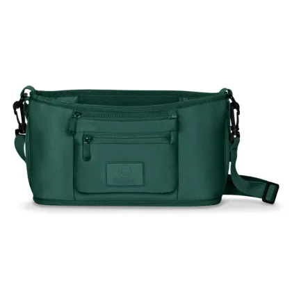 Geanta impermeabila, Lionelo, Little Cube, Pentru mamici si carucior, Impermeabila, Cu 4 compartimente, Curea detasabila, Buzunar exterior detasabil, Verde