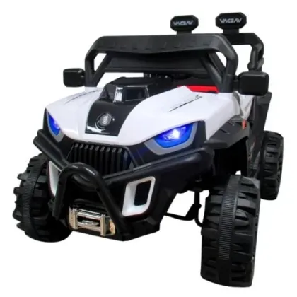 Masinuta Electrica Cu Telecomanda Si Functie De Balansare Buggy X8n, Varsta 1-5 Ani, Putere 70w, Roti Plastic, R-sport - Alb