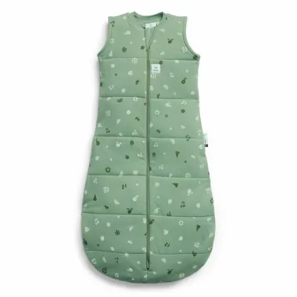 Sac de dormit, ErgoPouch, Jersey, 3-12 luni, 6-10 kg, TOG 2.5, Bumbac organic, Fermoar bidirectional, Lavabil la masina, Croiala slim fit, Certificat non-toxic, Premiat in Australia, Model Sweet Orchard
