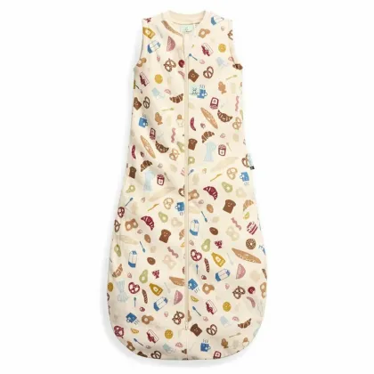 Sac de dormit, ErgoPouch, Jersey, 8-24 luni, 8-14 kg, TOG 0.2, Bumbac organic, Fermoar bidirectional, Lavabil la masina, Croiala slim fit, Certificat non-toxic, Premiat in Australia, Model Bon Appetit