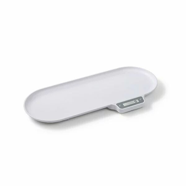 Cantar electronic pentru bebelusi, BabyOno, Capacitate 30 kg, Precizie, Display digital mare, Ergonomic, Usor de utilizat, 70x32 cm, 0 luni+, Alb