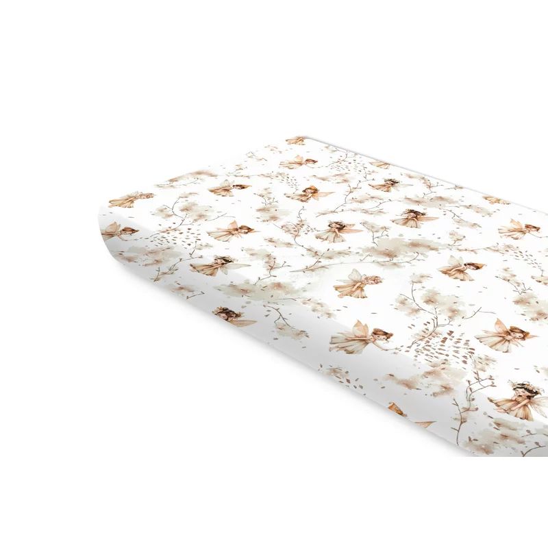 Cearceaf cu elastic, MimiNu, Pentru pat 160x80 cm, Din bumbac certificat Oeko Tex Standard 100, Fairy