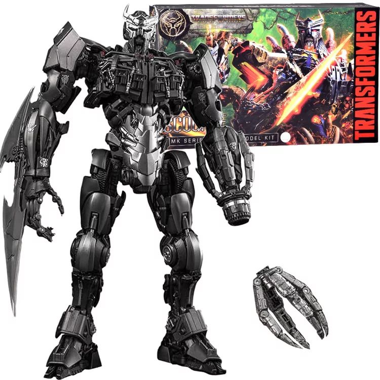 Figurina copii, Hasbro, Transformers, Va permite sa asamblati in detaliu, PVC, ABS si PA66, Inaltime 22 cm, 8 ani+, Scourge