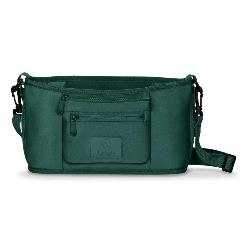Geanta impermeabila, Lionelo, Little Cube, Pentru mamici si carucior, Impermeabila, Cu 4 compartimente, Curea detasabila, Buzunar exterior detasabil, Verde