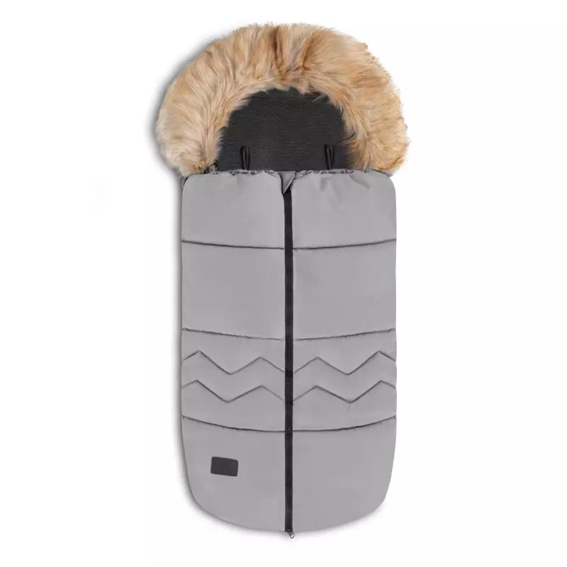 Sac de iarna, Lionelo, Frode, Pentru carucior, 90x45 cm, Impermeabil, Universal, Gri