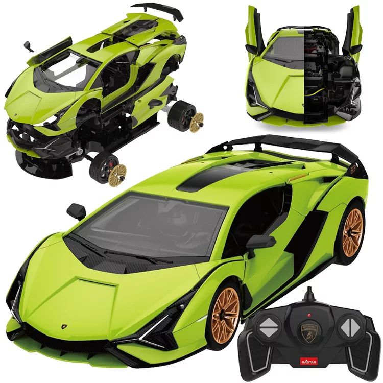 Masinuta Rastar, RC Assembly Lamborghini Sian FKP 37, 1:18, 8 ani +