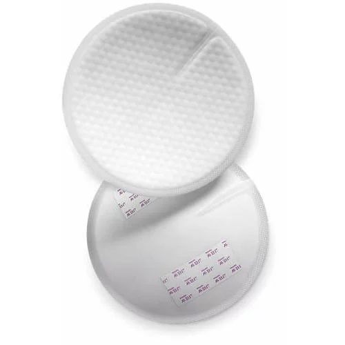Tampoane pentru san, Philips Avent, 13 cm, Ambalate individual, 24 buc, Alb