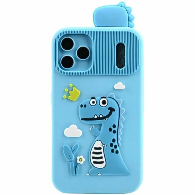 Primul meu telefon inteligent de jucarie pentru copii, Free2Play, Cu camera dubla, Muzica, Jocuri, Dinosaur