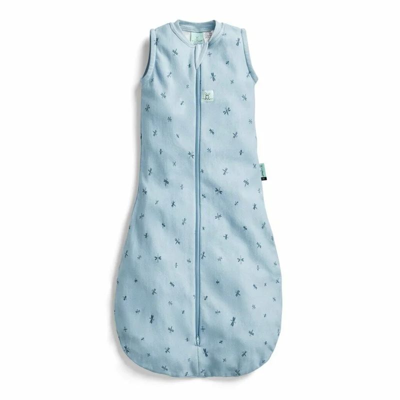 Sac de dormit, ErgoPouch, Jersey, 8-24 luni, 8-14 kg, TOG 0.2, Bumbac organic, Fermoar…