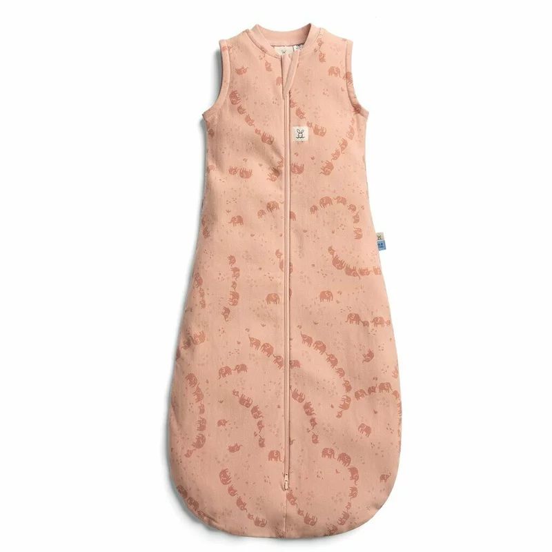 Sac de dormit, ErgoPouch, Jersey, 8-24 luni, 8-14 kg, TOG 0.2, Bumbac organic, Fermoar…