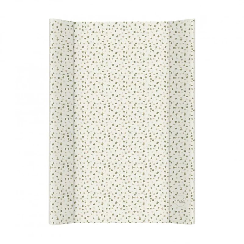 Saltea de infasat, Ceba Baby, Basic, 50x70 cm, Atasabila la patut, Fara BPA, 0 luni+, Spots