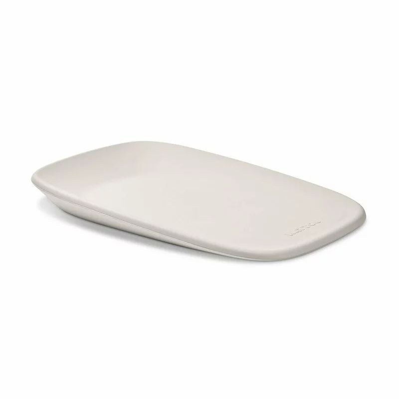 Saltea de infasat, Nattou, Softy, Moale, Utilizabil si fara husa, Design ergonomic, Spuma PU, 70x50x10 cm, Fara BPA, 0 luni+, Neutru