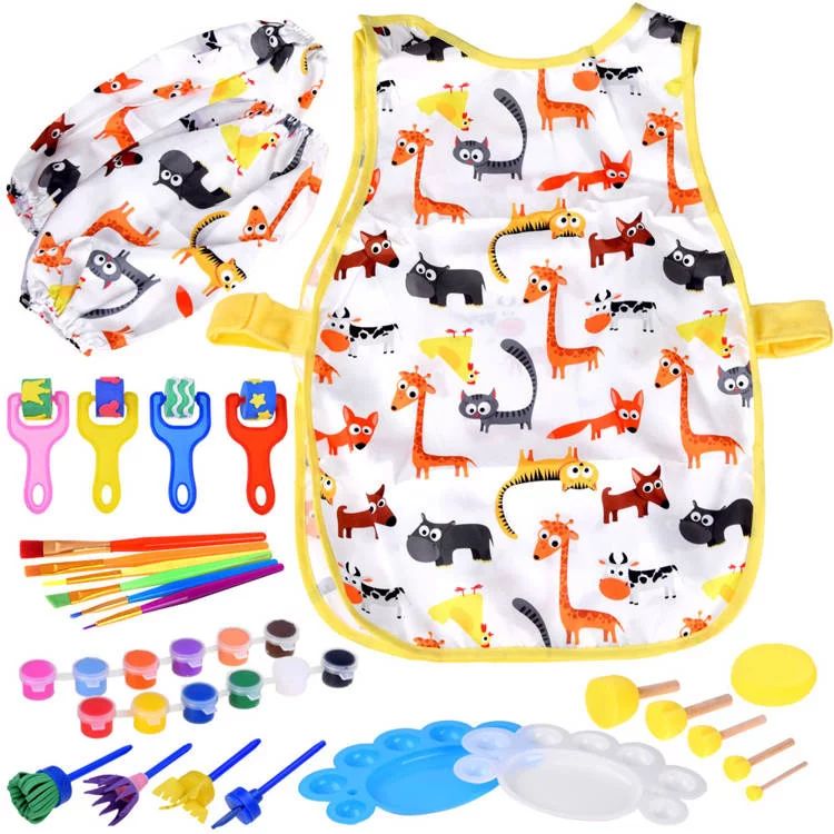 Set de pictura, Cu 27 de accesorii, Multicolor