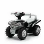 Atv copii, Baby Mix, Pana la 27 kg, Cu sunete si lumini, Cu sezut confortabil, Cu suport jucarii sub scaun, Cu roti rezistente, 12-36 luni, Grey