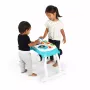 Centru de activitati, Baby Einstein, Mix & Roll, 4 in 1, Cu sunete si lumini, 6 - 36 luni, Unisex, Albastru - 1