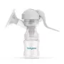Pompa de san manuala, BabyOno, Cu biberon de 150 ml si tetina 0 luni+, Cu saculet pentru depozitare, Fara BPA, Mod silentios, Alb - 2