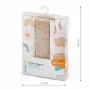 Set 3 scutece, BabyOno, Din muselina, Multifunctionale, Din bumbac, Dimensiune 70 x 70 cm, 0 luni+, Multicolor - 4