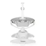 Balansoar, Lionelo, Iris, 2 in 1, Rotire 360 grade, Electric, Cu 3 moduri de leganare, Cu 5 trepte de viteza, Cu 3 pozitii de inclinare, 12 melodii, Silentios, Pana la 9 kg, Bej - 7