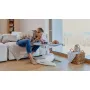 Balansoar, Lionelo, Iris, 2 in 1, Rotire 360 grade, Electric, Cu 3 moduri de leganare, Cu 5 trepte de viteza, Cu 3 pozitii de inclinare, 12 melodii, Silentios, Pana la 9 kg, Bej - 23