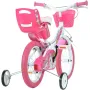 Bicicleta cu pedale, Dino Bikes, Unicorn, Cu roti ajutatoare, Cu cosulet frontal, Cu cosulet pentru papusi, 16 inch, Pana la 60 kg, 5 ani+, Multicolor - 13