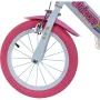 Bicicleta cu pedale, Dino Bikes, Unicorn, Cu roti ajutatoare, Cu cosulet frontal, Cu cosulet pentru papusi, 16 inch, Pana la 60 kg, 5 ani+, Multicolor - 18