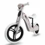 Bicicleta de echilibru din lemn pentru copii, scaun din spuma, roti 12 inchi, Ricokids, Veltino, 7619, Roz - 4