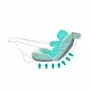 Cadita pliabila, Primabobo, Genua Premium, Cu termometru, dop si suport anatomic, Conform cu standardul european de securitate EN71, 80 x 50 x 22, Gri - 7