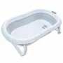Cadita pliabila, Primabobo, Genua Premium, Cu termometru, dop si suport anatomic, Conform cu standardul european de securitate EN71, 80 x 50 x 22, Gri - 12