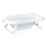 Cadita pliabila, Keeeper, Pentru bebelusi cu dop de scurgere, Maja, 82 x 48 x 23.5 cm, Cloudy Blue - 1