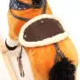Calut balansoar din plus, Baby Mix, Cu efecte de miscare a gurii si a cozii, Cu melodie de cowboy si efect de galop, Maro Deschis - 10