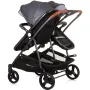 Carucior gemeni Chipolino Duo Smart 2 in 1 silver grey - 3