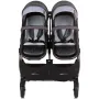 Carucior gemeni Chipolino Duo Smart 2 in 1 silver grey - 8