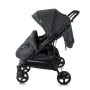 Carucior pentru gemeni Duo, Black - 4