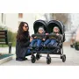 Carucior pentru gemeni Duo, Black - 8