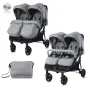 Carucior pentru gemeni Duo, Cool Grey - 1