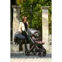 Lorelli - Carucior 2 in 1 Storm , Steel,  Cadru din aluminiu, 0-22 kg, Cu cos auto inclus, Gri - 9
