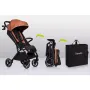 Carucior sport, Lionelo, Cloe, Cu accesorii, Cadru din aluminiu, Pana la 22 kg, Usor, Pliere compacta pentru avion, cu o singura mana, Ideal pentru toate tipurile de suprafete, 6 luni+, Maro - 4