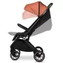 Carucior sport, Lionelo, Cloe, Cu accesorii, Cadru din aluminiu, Pana la 22 kg, Usor, Pliere compacta pentru avion, cu o singura mana, Ideal pentru toate tipurile de suprafete, 6 luni+, Maro - 11