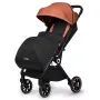 Carucior sport, Lionelo, Cloe, Cu accesorii, Cadru din aluminiu, Pana la 22 kg, Usor, Pliere compacta pentru avion, cu o singura mana, Ideal pentru toate tipurile de suprafete, 6 luni+, Maro - 5