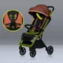Carucior sport, Lionelo, Cloe, Cu accesorii, Cadru din aluminiu, Pana la 22 kg, Usor, Pliere compacta pentru avion, cu o singura mana, Ideal pentru toate tipurile de suprafete, 6 luni+, Maro - 10