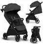 Carucior sport, Lionelo, Ingrid, Capotina impermeabila cu filtru UPF50+, Pana la 22 Kg, Spatar reglabil in 3 pozitii, Include suport pahar si plasa de tantari, Sistem pentru pliere automata, 6 luni+, Gri