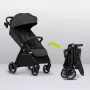 Carucior sport, Lionelo, Ingrid, Capotina impermeabila cu filtru UPF50+, Pana la 22 Kg, Spatar reglabil in 3 pozitii, Include suport pahar si plasa de tantari, Sistem pentru pliere automata, 6 luni+, Gri - 21