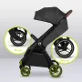 Carucior sport, Lionelo, Ingrid, Capotina impermeabila cu filtru UPF50+, Pana la 22 Kg, Spatar reglabil in 3 pozitii, Include suport pahar si plasa de tantari, Sistem pentru pliere automata, 6 luni+, Gri - 23