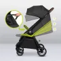 Carucior sport, Lionelo, Ingrid, Capotina impermeabila cu filtru UPF50+, Pana la 22 Kg, Spatar reglabil in 3 pozitii, Include suport pahar si plasa de tantari, Sistem pentru pliere automata, 6 luni+, Gri - 25